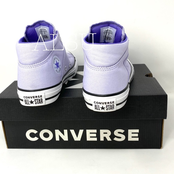Converse Ctas Madison Mid Top Canvas Purple K/W - Picture 3 of 10